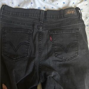 Levi's Charcoal Denim Pants